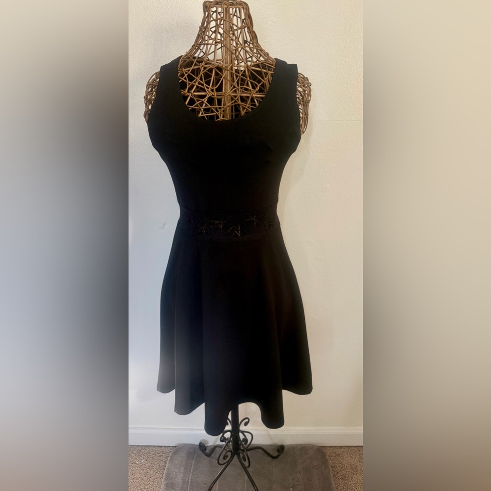 French Atmosphere Black dress